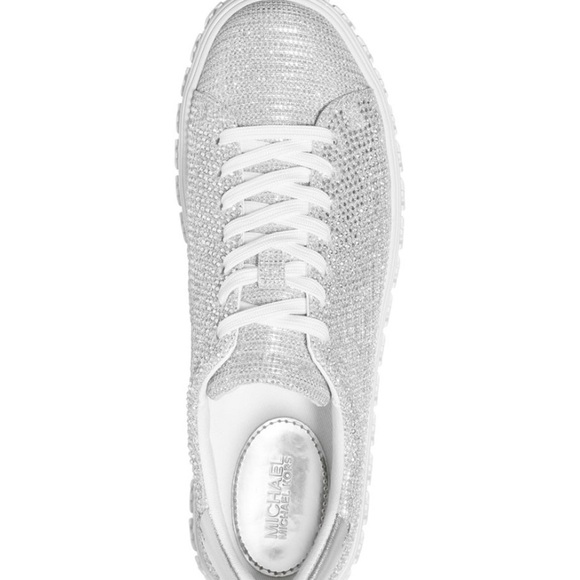 Michael Kors Women's Grove Lace-Up Sneakers - Picture 8 of 8